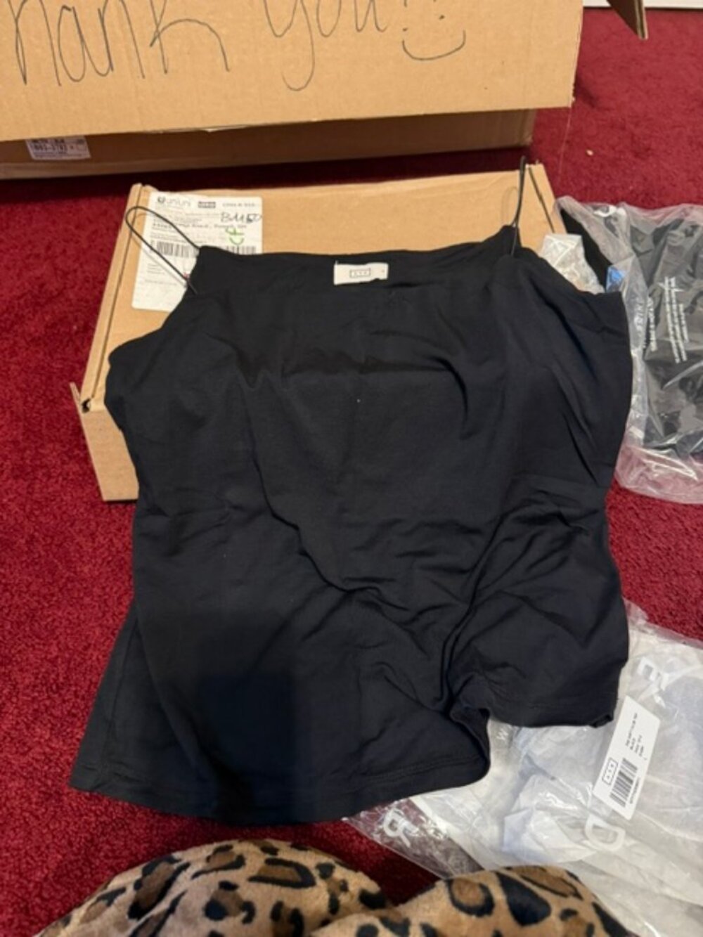 AYR  black The Soft Club Top 671716308911